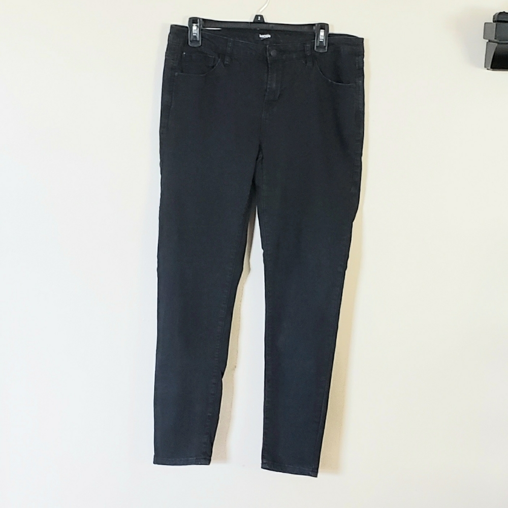 Kensie Black "You Look Pretty Skinny" Jeans Size 29